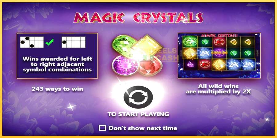 Magic Crystals акча үчүн оюн машинасы, сүрөт 1