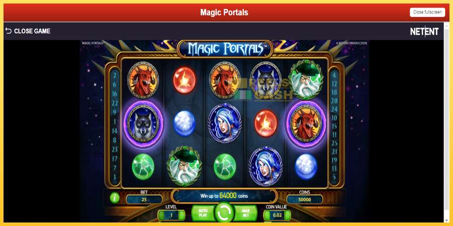 Magic Portals акча үчүн оюн машинасы, сүрөт 2