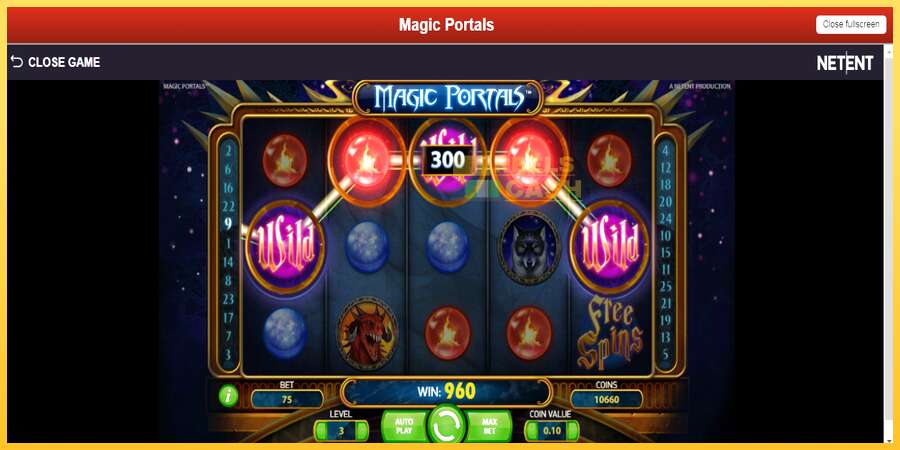 Magic Portals акча үчүн оюн машинасы, сүрөт 4