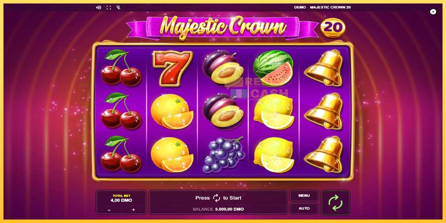 Majestic Crown 20 акча үчүн оюн машинасы, сүрөт 1