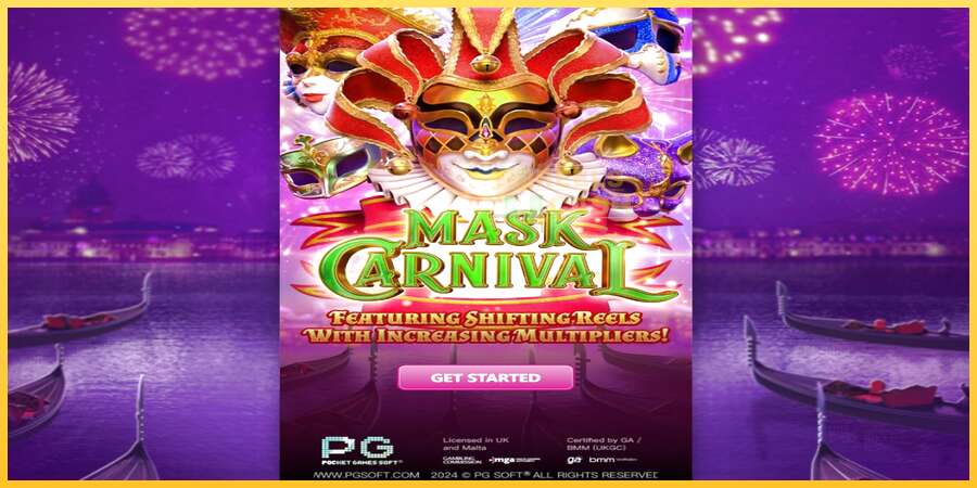 Mask Carnival акча үчүн оюн машинасы, сүрөт 1