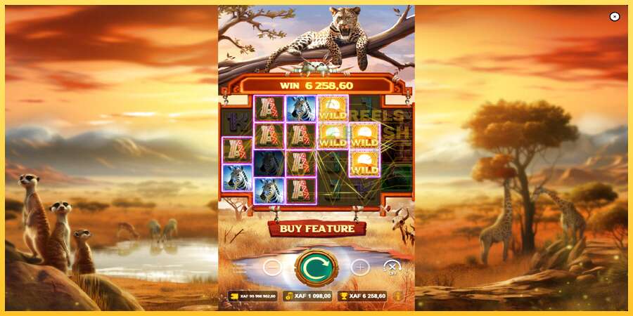 Mega Wild Safari акча үчүн оюн машинасы, сүрөт 3