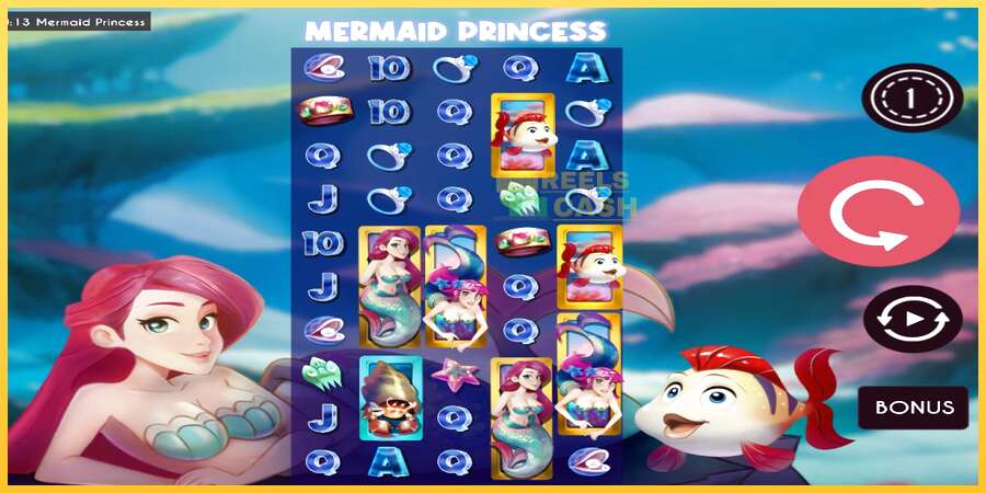 Mermaid Princess акча үчүн оюн машинасы, сүрөт 2