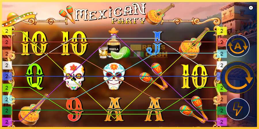 Mexican Party акча үчүн оюн машинасы, сүрөт 2