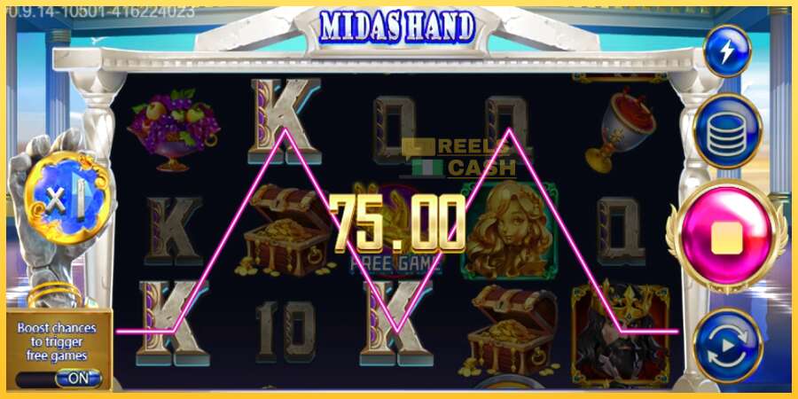 Midas Hand акча үчүн оюн машинасы, сүрөт 2