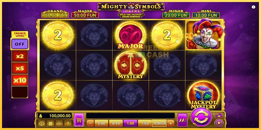 Mighty Symbols: Jokers акча үчүн оюн машинасы, сүрөт 2