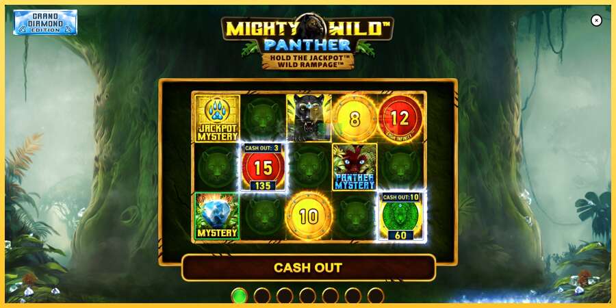 Mighty Wild: Panther Grand Diamond Edition акча үчүн оюн машинасы, сүрөт 1