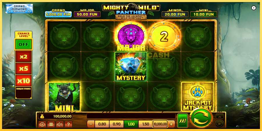 Mighty Wild: Panther Grand Diamond Edition акча үчүн оюн машинасы, сүрөт 2