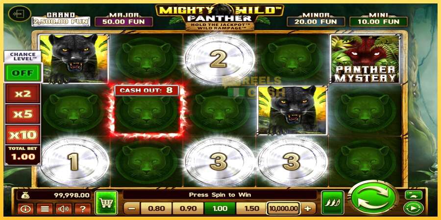 Mighty Wild: Panther Grand Platinum Edition акча үчүн оюн машинасы, сүрөт 2