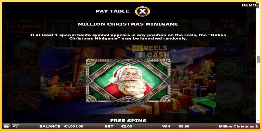 Million Christmas 2 акча үчүн оюн машинасы, сүрөт 5