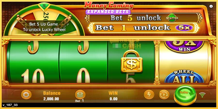 Money Coming 2 – Expanded Bets акча үчүн оюн машинасы, сүрөт 2