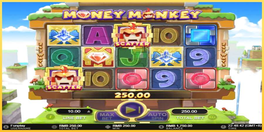 Money Monkey акча үчүн оюн машинасы, сүрөт 3