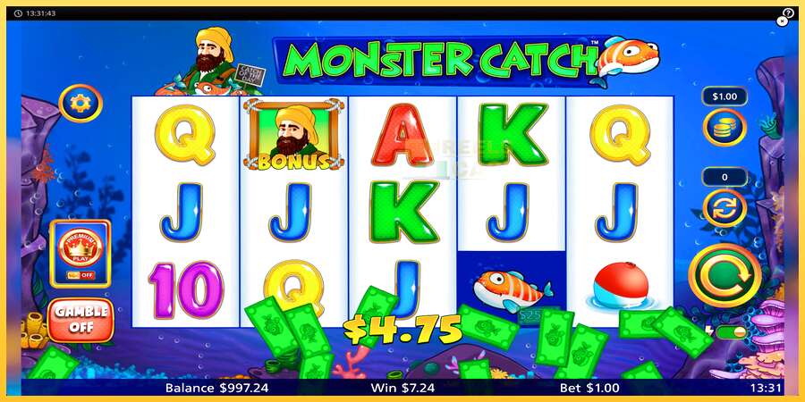 Monster Catch акча үчүн оюн машинасы, сүрөт 3