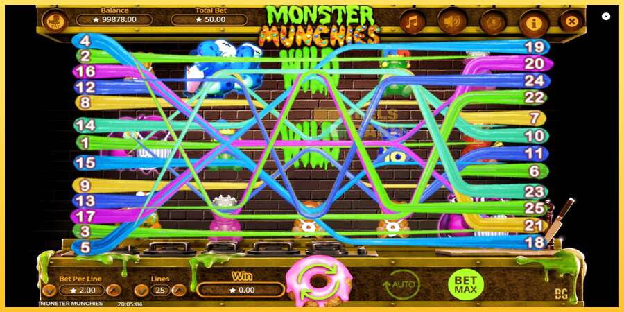 Monster Munchies акча үчүн оюн машинасы, сүрөт 4