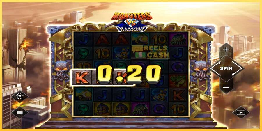 Monsters VS Diamond акча үчүн оюн машинасы, сүрөт 2