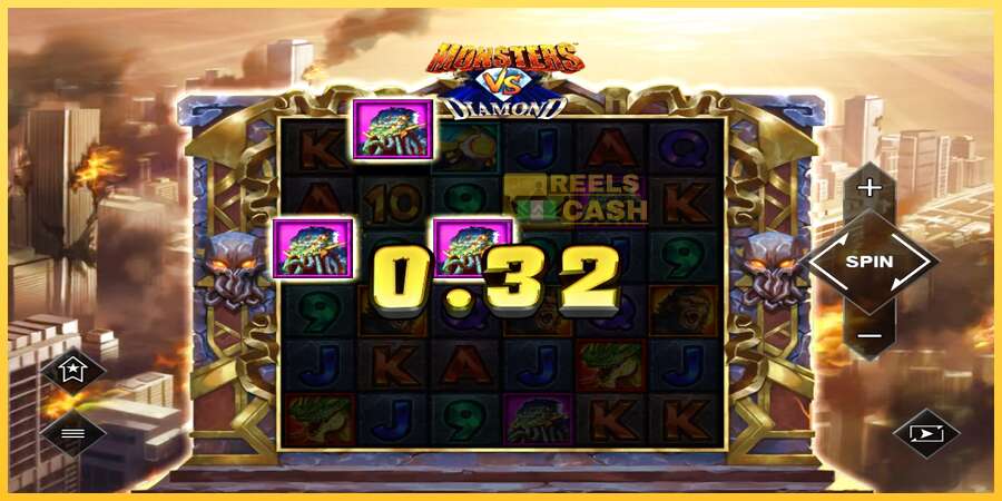 Monsters VS Diamond акча үчүн оюн машинасы, сүрөт 3