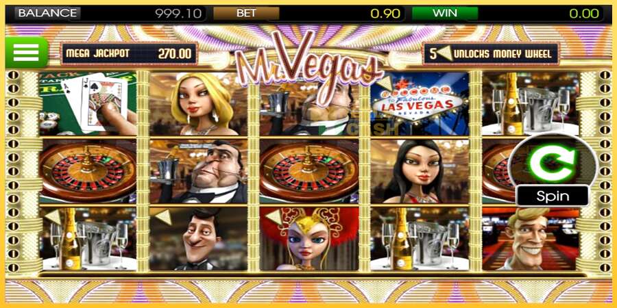 Mr. Vegas акча үчүн оюн машинасы, сүрөт 1