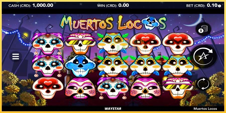 Muertos Locos акча үчүн оюн машинасы, сүрөт 1