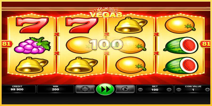 Multi Vegas 81 акча үчүн оюн машинасы, сүрөт 2