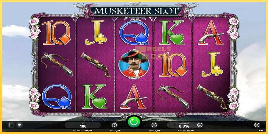 Musketeer Slot акча үчүн оюн машинасы, сүрөт 2