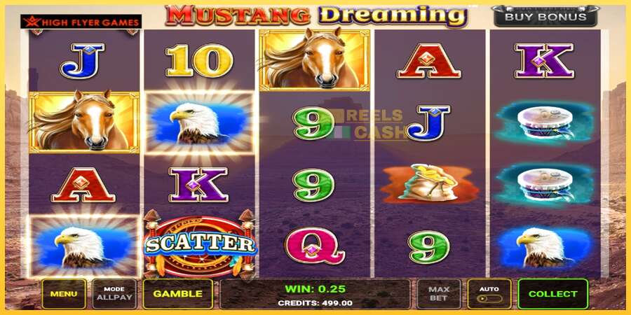 Mustang Dreaming акча үчүн оюн машинасы, сүрөт 2