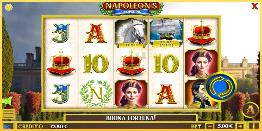 Napoleons Campaigns акча үчүн оюн машинасы, сүрөт 2