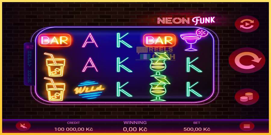 Neon Funk акча үчүн оюн машинасы, сүрөт 1