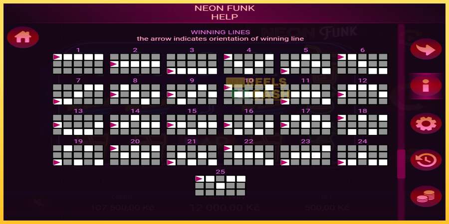 Neon Funk акча үчүн оюн машинасы, сүрөт 6