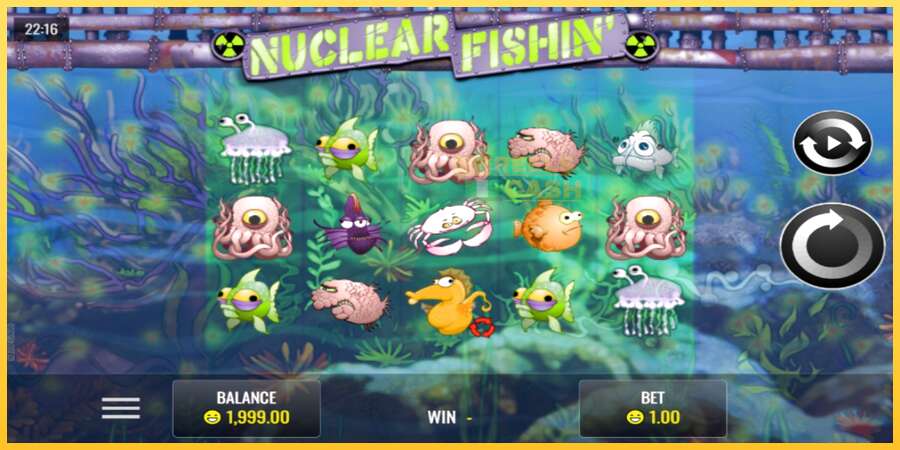 Nuclear Fishin’ акча үчүн оюн машинасы, сүрөт 1