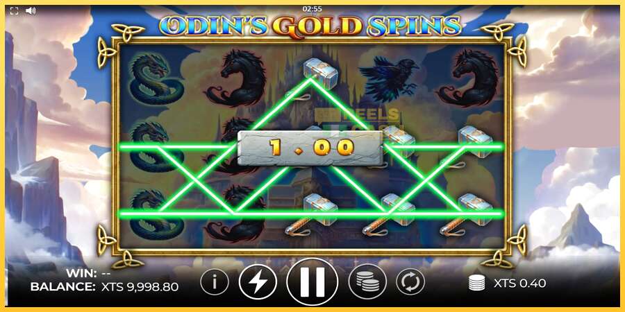 Odins Gold Spins акча үчүн оюн машинасы, сүрөт 3