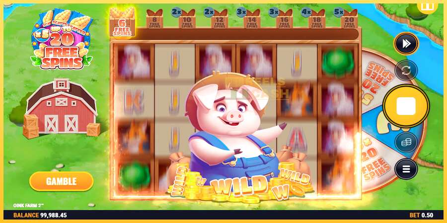 Oink Farm 2 акча үчүн оюн машинасы, сүрөт 4