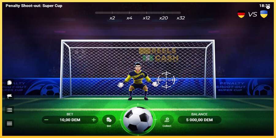 Penalty Shoot-Out: Super Cup акча үчүн оюн машинасы, сүрөт 2