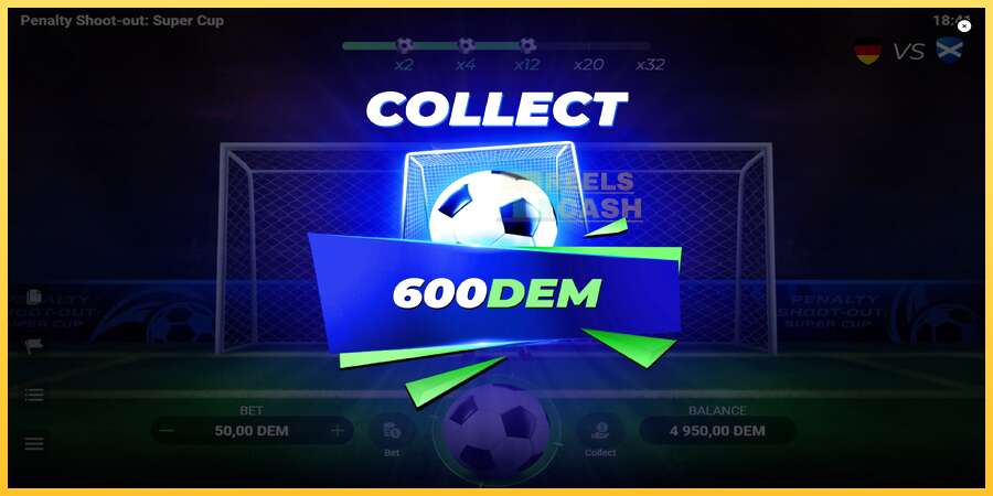 Penalty Shoot-Out: Super Cup акча үчүн оюн машинасы, сүрөт 4