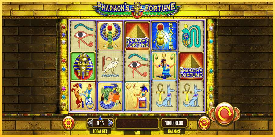 Pharaohs Fortune акча үчүн оюн машинасы, сүрөт 2