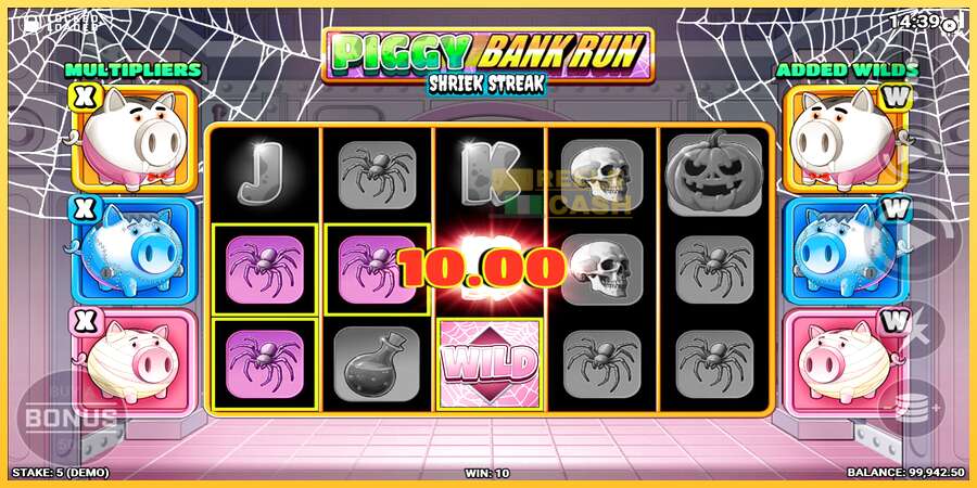 Piggy Bank Run - Shriek Streak акча үчүн оюн машинасы, сүрөт 4