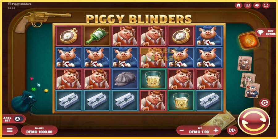 Piggy Blinders акча үчүн оюн машинасы, сүрөт 1