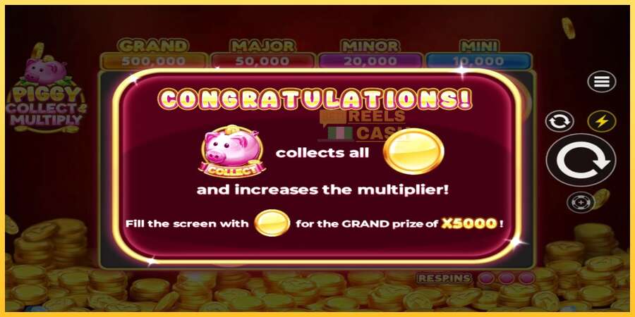 Piggy Collect & Multiply акча үчүн оюн машинасы, сүрөт 3