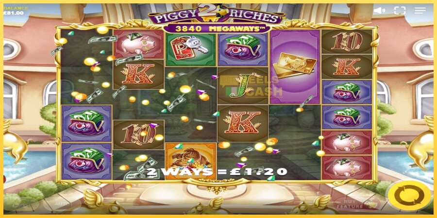 Piggy Riches 2 Megaways акча үчүн оюн машинасы, сүрөт 3