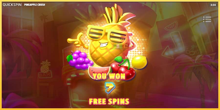 Pineapple Crush акча үчүн оюн машинасы, сүрөт 4