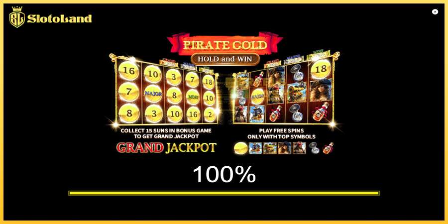 Pirate Gold Hold and Win акча үчүн оюн машинасы, сүрөт 1