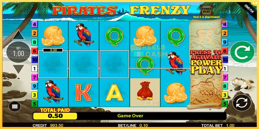 Pirates Frenzy акча үчүн оюн машинасы, сүрөт 2