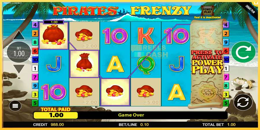 Pirates Frenzy акча үчүн оюн машинасы, сүрөт 3