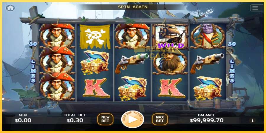 Pirates Treasure Quest акча үчүн оюн машинасы, сүрөт 1