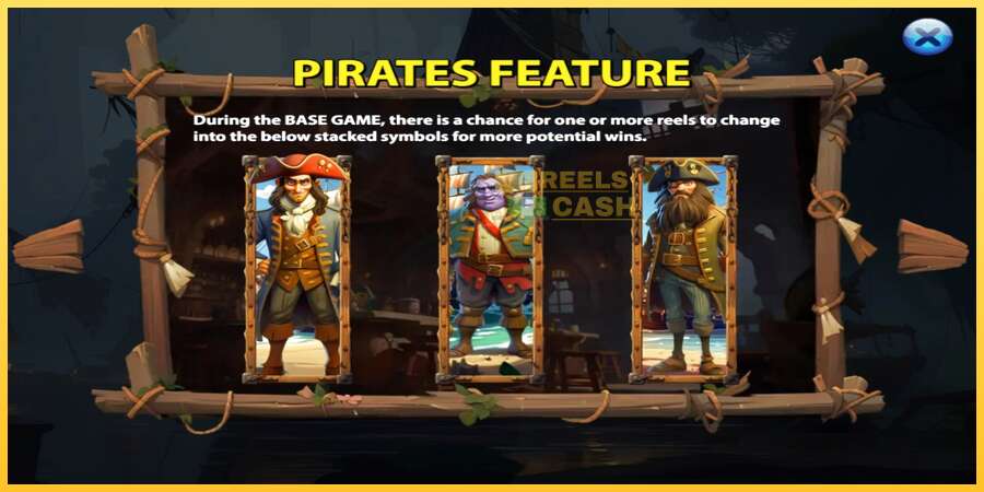 Pirates Treasure Quest акча үчүн оюн машинасы, сүрөт 5