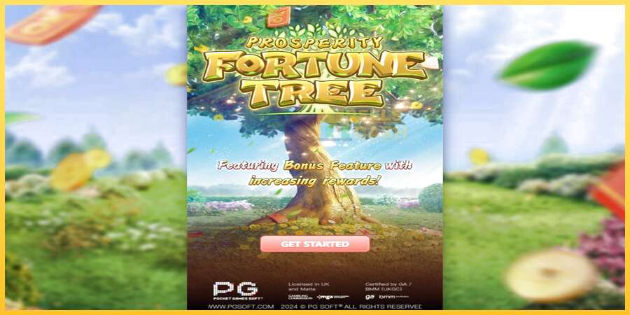 Prosperity Fortune Tree акча үчүн оюн машинасы, сүрөт 1