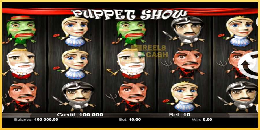 Puppet Show акча үчүн оюн машинасы, сүрөт 1