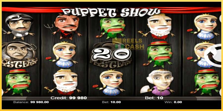 Puppet Show акча үчүн оюн машинасы, сүрөт 4