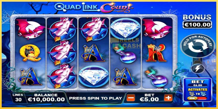 Quad Link: Count акча үчүн оюн машинасы, сүрөт 1