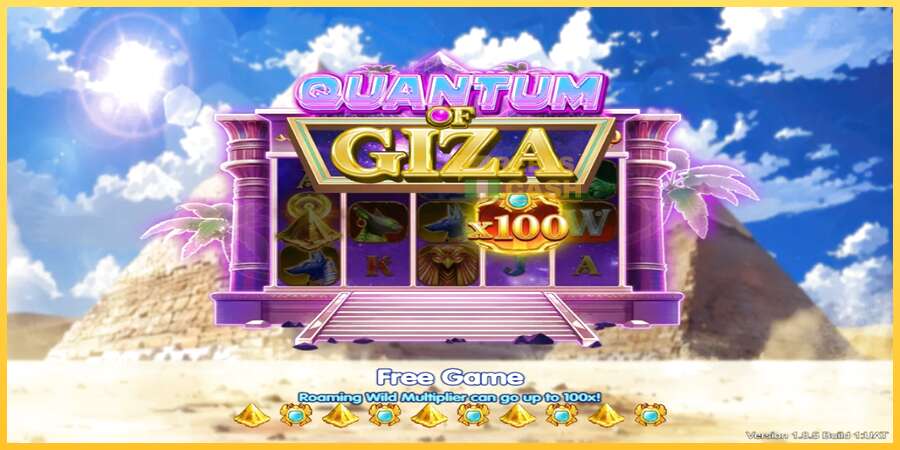 Quantum of Giza акча үчүн оюн машинасы, сүрөт 1