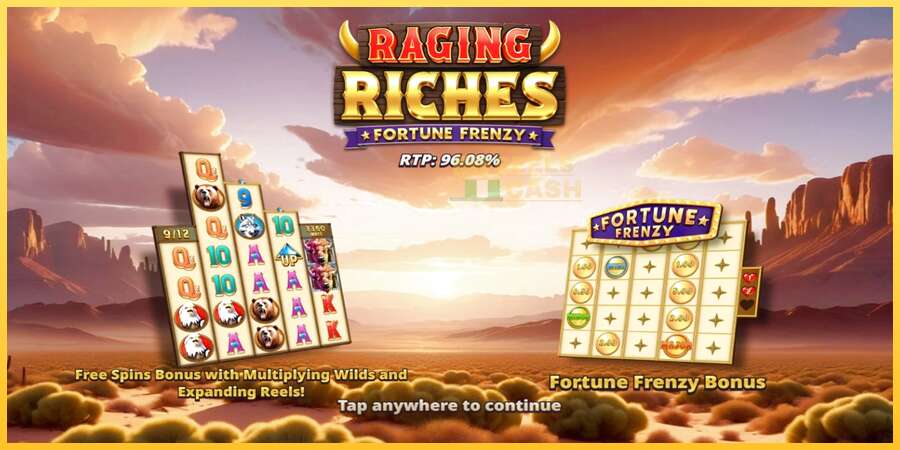 Raging Riches акча үчүн оюн машинасы, сүрөт 1